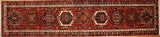 3x13 Hand Knotted Antique Shiraz Runner