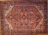 10x13 Hand Knotted Antique Heriz Area Rug