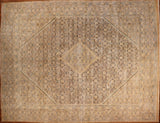 10x13 Hand Knotted Vintage Malayer Area Rug
