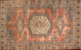 8x13 Hand Knotted Vintage Shiraz Area Rug