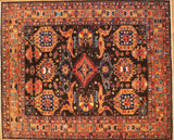 8x10 Hand Knotted Baluchi Area Rug