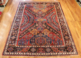 7x10 Hand Knotted Baluchi Area Rug