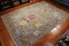 9x12 Hand Knotted Oushak Area Rug