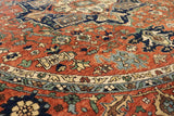 10' Round Hand Knotted Area Rug