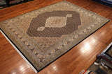 8x10 Hand Knotted Mahi Area Rug
