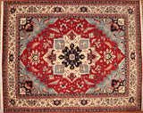 8x10 Hand Knotted Traditional Persian Area Rug