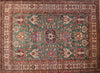 9x12 Hand Knotted Kazak Area Rug