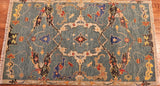 3x5 Hand Knotted Oushak Area Rug