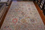 10x14 Hand Knotted Oushak Area Rug