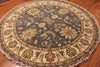 6' Round Hand Knotted Sultan Rug