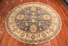 6' Round Hand Knotted Sultan Rug