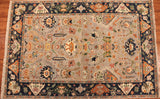 6x9 Hand Knotted Sultan Area Rug