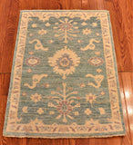 2x3 Hand Knotted Chobi Area Rug