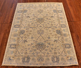 4x6 Hand Knotted Chobi Area Rug