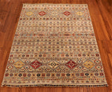 6x8 Hand Knotted Khorjin Area Rug