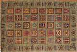 6x8 Hand Knotted Khorjin Area Rug