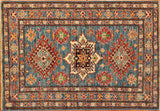 3x4 Hand Knotted Kazak Area Rug