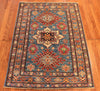 3x4 Hand Knotted Kazak Area Rug