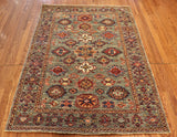 4x6 Hand Knotted Kazak Area Rug