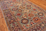 4x6 Hand Knotted Kazak Area Rug