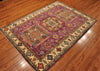 5x7 Hand Knotted Kazak Area Rug