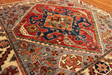 4' Hand Knotted Aryana Square Rug