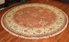 8' Round Hand Knotted Sultan Area Rug