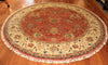 8' Round Hand Knotted Sultan Area Rug