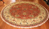 8' Round Hand Knotted Sultan Area Rug