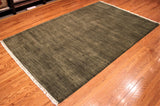 5x8 Hand Knotted Modern Abrash Area Rug