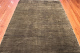 5x8 Hand Knotted Modern Abrash Area Rug