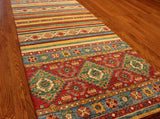 8' Hand Knotted Khorjin Runner