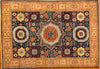 4x6 Hand Knotted Mamluk Area Rug