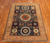 4x6 Hand Knotted Mamluk Area Rug