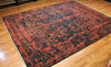 8x10 Hand Knotted Transitional Area Rug