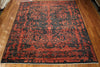 8x10 Hand Knotted Transitional Area Rug