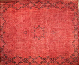 9x11 Hand Knotted Vintage Area Rug