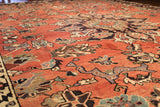 7x10 Hand Knotted Hamadan Area Rug