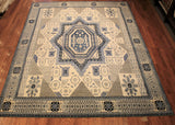 8x10 Hand Knotted Mamluk Area Rug