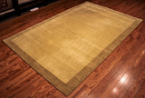 5x8 Hand Knotted Gabbeh Area Rug