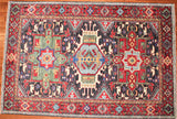 4x6 Hand Knotted Sina Area Rug