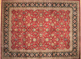 8x12 Hand Knotted Tabriz Area Rug