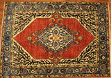 5x7 Hand Knotted Sina Area Rug