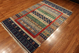 4x6 Hand Knotted Khorjin Area Rug