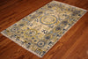 3x5 Hand Knotted Suzani Area Rug