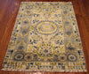 3x5 Hand Knotted Suzani Area Rug