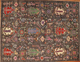 9x12 Hand Knotted Oushak Area Rug