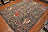 9x12 Hand Knotted Oushak Area Rug