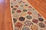 18' Hand Knotted Aryana Hand Knotted Runner