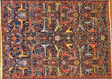 6x9 Hand Knotted Fine Aryana Area Rug